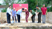 Khởi công xây dựng nhà mới cho hộ dân bị thiệt hại trong bão số 5 tại Hà Tĩnh