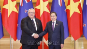 Chủ tịch Quốc hội Trần Thanh Mẫn hội đàm với Chủ tịch Quốc hội New Zealand