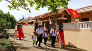 Sôi nổi lễ khai giảng năm học mới trên các đảo ở Đặc khu Trường Sa