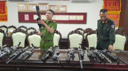 Triệt phá đường dây chế tạo, mua bán vũ khí trái phép trên toàn quốc