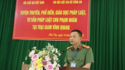 Tuyên truyền, tư vấn pháp luật cho các phạm nhân tại Trại giam Vĩnh Quang