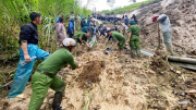 Chủ động ứng phó nguy cơ mưa lũ, sạt lở đất do ảnh hưởng của bão số 11