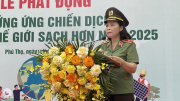 Phát động hưởng ứng chiến dịch "Làm cho thế giới sạch hơn" năm 2025 trong lực lượng CAND