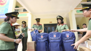 Cục Y tế và Bệnh viện Công an TP Hà Nội hỗ trợ phòng dịch sau lũ tại 3 xã của Hà Nội