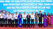 Ban Tuyên giáo và Dân vận Trung ương khảo sát thực tế mô hình đổi mới sáng tạo tại Vĩnh Long