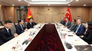 Minister Luong Tam Quang hosts leader of Turkish Defense Industry Agency