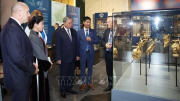 Tổng Bí thư Tô Lâm và Phu nhân thăm quan Bảo tàng Lịch sử Quốc gia Bulgaria