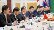 Deputy Minister Nguyen Van Long has talks with Cambodian National Police Chief