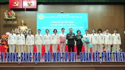 Phụ nữ Cục Quản lý xuất nhập cảnh “Tiên phong sáng tạo- đổi mới tư duy- đoàn kết, phát triển"