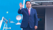 Thủ tướng lên đường tới Lào để đồng chủ trì Kỳ họp lần thứ 48 Uỷ ban liên Chính phủ Việt Nam-Lào