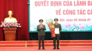 Công bố quyết định bổ nhiệm Thủ trưởng Cơ quan An ninh điều tra Công an TP&nbsp;Hà Nội