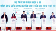 Tổng Bí thư dự Lễ khởi công dự án phức hợp y tế chăm sóc sức khỏe người cao tuổi