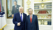 Tổng Bí thư Tô Lâm gặp Tổng thống Hoa Kỳ Donald Trump