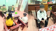 Công an xã Thái Sơn kịp thời hỗ trợ cháu bé đi lạc trở về với gia đình
