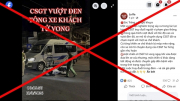Công an TP Cần Thơ bác bỏ thông tin bịa đặt về CSGT gây tai nạn