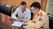 Xử phạt tài xế xe khách cản trở đoàn xe ưu tiên