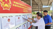 Sắc màu dân tộc hội tụ trong lá phiếu cử tri