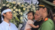 Nghẹn ngào tiếc thương người cán bộ Công an xã Diễn Lâm dũng cảm hy sinh