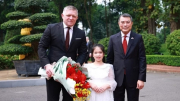 Thủ tướng Chính phủ Lê Minh Hưng chủ trì lễ đón Thủ tướng Cộng hòa Slovakia