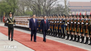 Tổng Bí thư, Chủ tịch Trung Quốc Tập Cận Bình chủ trì Lễ đón chính thức Tổng Bí thư, Chủ tịch nước Tô Lâm