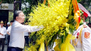 Tổng Bí thư, Chủ tịch nước dâng hương tưởng niệm Đại tướng Võ Nguyên Giáp và các liệt sĩ tại Quảng Trị