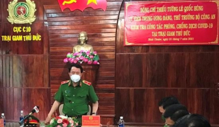 Giữ vững an ninh an toàn, không để dịch xâm nhập vào trại giam