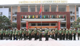 70 cán bộ, học viên Trường Cao đẳng An ninh nhân dân I chi viện Đồng Nai chống dịch