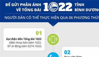 Bình Dương xử lý nghiêm các đối tượng quấy rối Tổng đài 1022 và 115