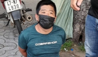 Nhanh chóng bắt giữ tên cướp liều lĩnh ngay trong ngày