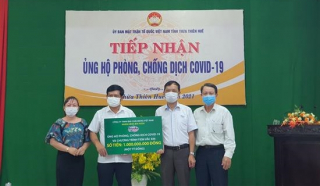 Carlsberg Việt Nam trao 1 tỷ đồng hỗ trợ Thừa Thiên Huế phòng, chống dịch