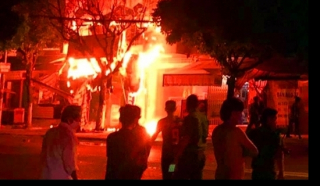 Kịp thời cứu 5 người thoát nạn khỏi đám cháy lúc 4h sáng