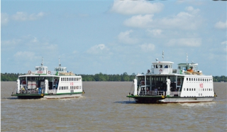 Đề nghị dừng vận chuyển hành khách qua phà Đại Ngãi