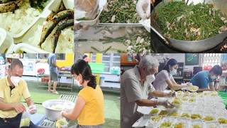 Bếp ăn thắm đượm tình nghĩa đồng bào