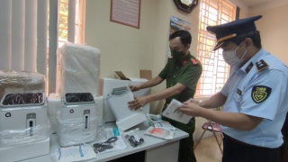 Bắt giữ lô hàng máy tạo oxy không giấy tờ