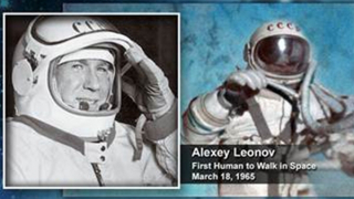 Phi hành gia đầu tiên đi bộ ngoài không gian vũ trụ