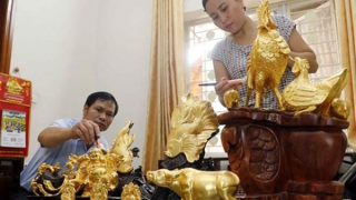 Hà Nội bảo tồn nghề quỳ vàng bạc Kiêu Kỵ