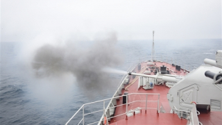 Đội tuyển Hải quân Việt Nam tranh tài bắn pháo đối hải