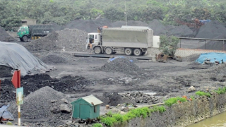 Phát hiện hàng loạt bãi than lậu tại huyện Kinh Môn