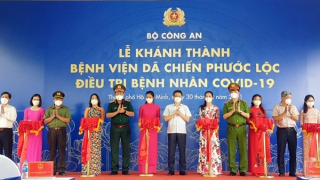 Bộ Công an khánh thành, đưa vào hoạt động Bệnh viện dã chiến điều trị COVID-19