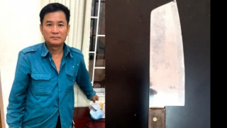 “Thông chốt” không thành, dùng dao chém Công an viên