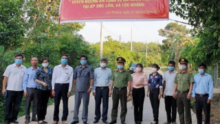 Công an xã Lộc Khánh bảo đảm ANTT, góp phần phát triển quê hương