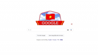 Google thay biểu tượng chào mừng ngày Quốc khánh Việt Nam