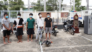 Nhóm “dơi đêm” thực hiện hàng loạt vụ trộm