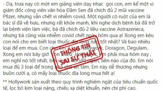 Mời làm việc chủ Facebook đăng tin “giun đất trị COVID-19”