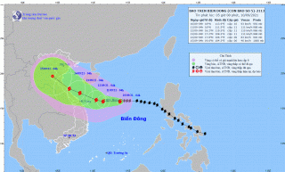 Hơn 4.000 F0 ở trong vùng có nguy cơ bị ảnh hưởng của bão số 5