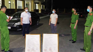 Tự chế giấy đi đường để thông chốt kiểm dịch