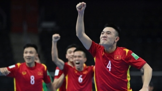 Hòa nghẹt thở trước CH Czech, futsal Việt Nam lọt vào vòng knock - out World Cup 2021