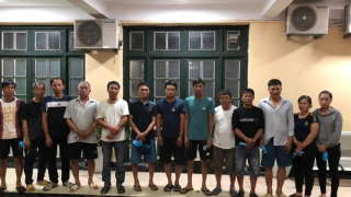 Xóa sổ "dây chuyền" khủng hút trộm cát trên sông Đuống