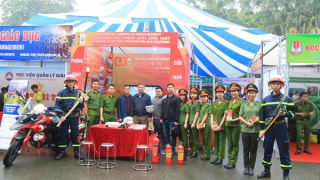 Đại học PCCC xét tuyển 100 chỉ tiêu trung cấp hệ dân sự
