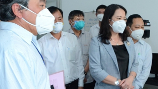 Phó Chủ tịch nước Võ Thị Ánh Xuân thăm và làm việc tại tỉnh Tiền Giang